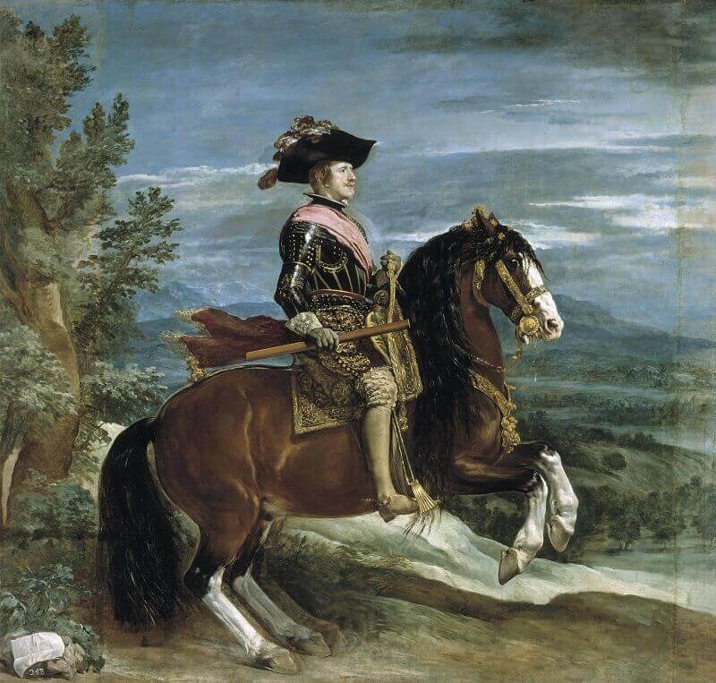 Philip IV on Horseback, 1634 by Diego Velázquez