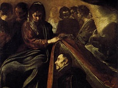 The Virgin Presenting the Chasuble to Saint Ildephonsus by Diego Velázquez
