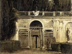 Villa Medici Grotto Oggia Facade by Diego Velázquez