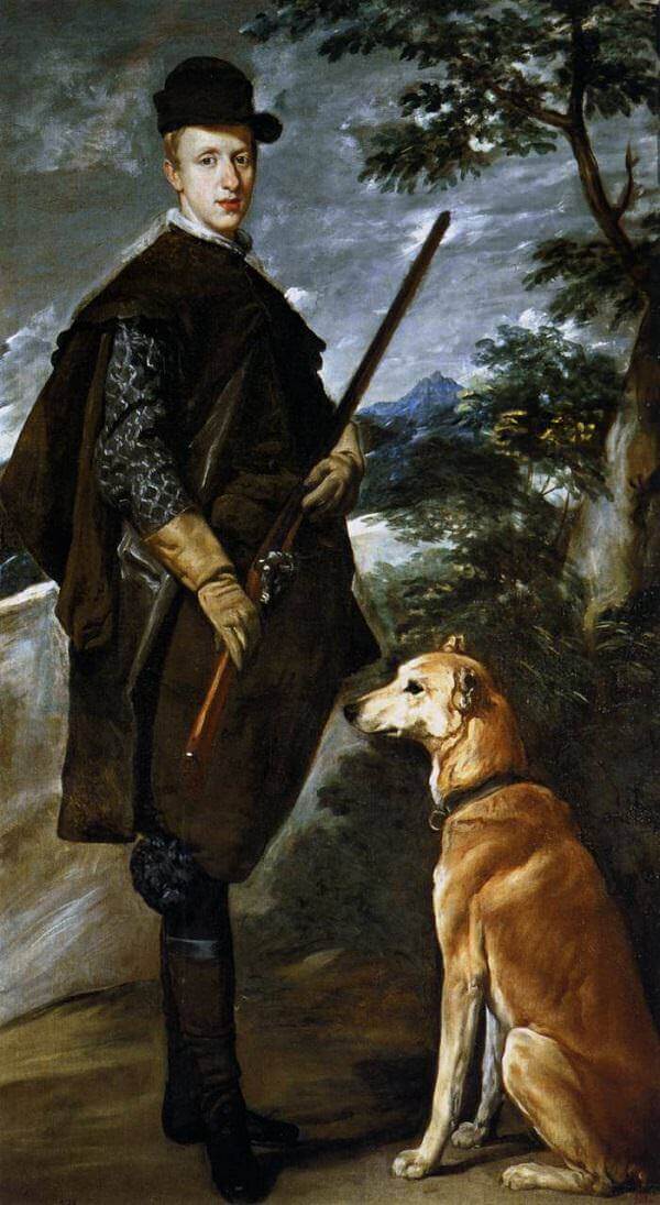 Cardinal Infante Don Fernando as a Hunter, 1632 by Diego Velázquez