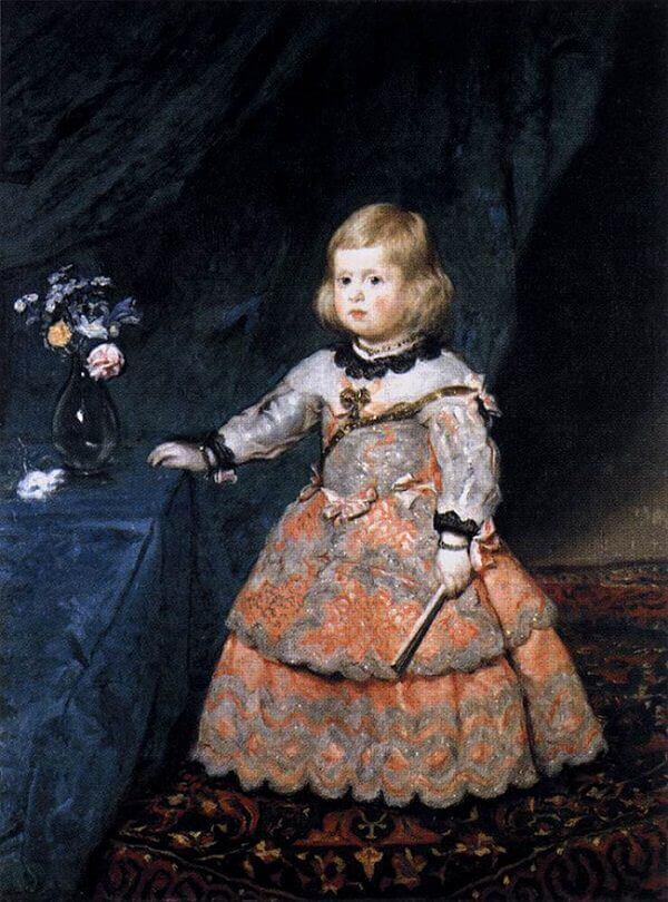 Infanta Margarita, 1654 by Diego Velázquez