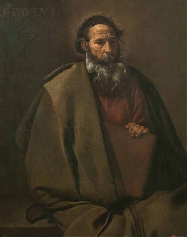 Saint Paul, 1618-20, by Diego Velázquez
