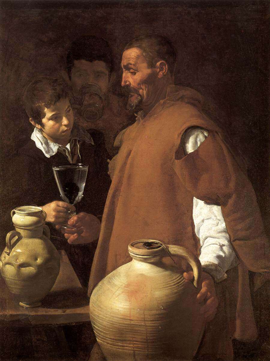 The Waterseller of Seville, 1623 by Diego Velázquez