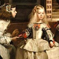 ほかの方発送×Velázquez【Las Meninas】複製画 Las Meninas by Diego Rodriguez de Silva y Velazquez