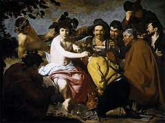 The Triumph of Bacchus by Diego Velázquez